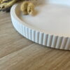 Dekoteller im Rillendesign – Bild 2
