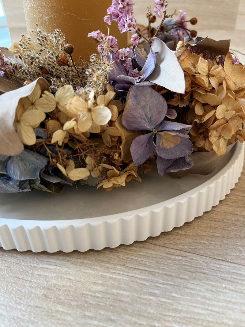 Dekoteller im Rillendesign – Bild 3