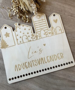 Adventskalender Weichnachtsdorf