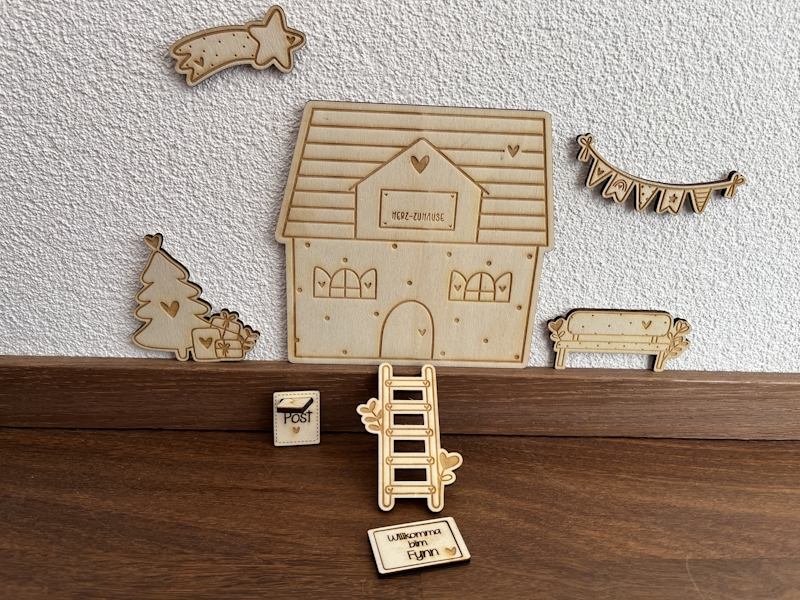 Wichtelhaus mit Wunschgravur – Bild 2